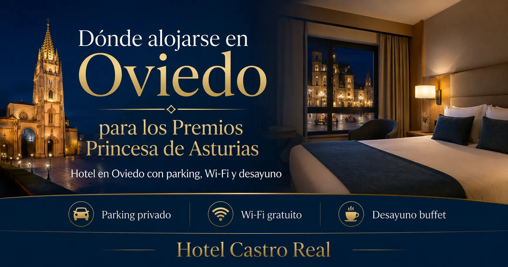 Dónde alojarse en Oviedo para los Premios Princesa de Asturias
